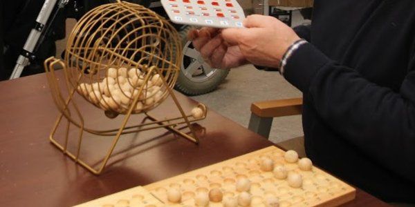 Foto: Bingoavond bij WHC